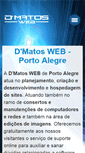 Mobile Screenshot of dmatosweb.com.br